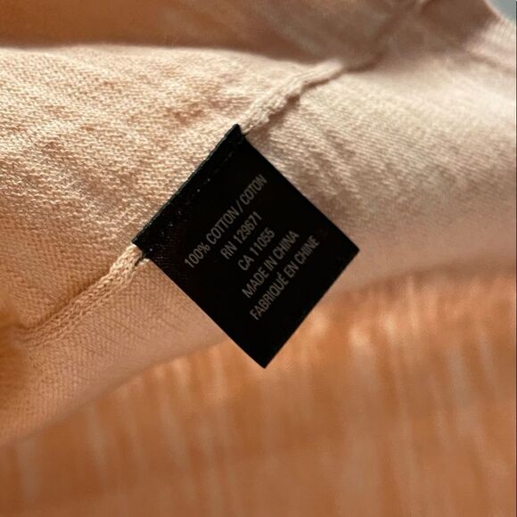 Skull Cashmere Short Sleeve Tee || SZ S || Blush - Picture 6 of 8